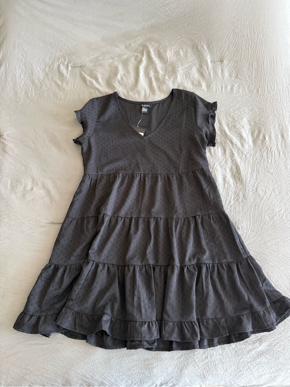 Women’s Black Tiered Casual Dress